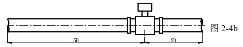 盐酸流量计直管段安装位置图